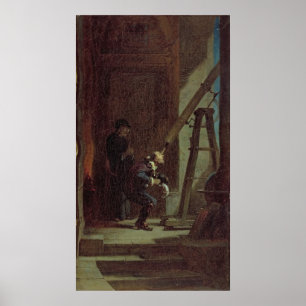 Der Stargazer, c.1863 Poster