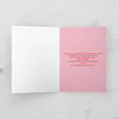 Der Stargazer-Lilien der Schwester, sentimental Karte (Innenseite)