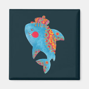 Der starke Haifisch Magnet