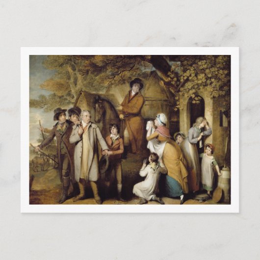 Der starke Steward oder der unglückliche Mieter (Ö Postkarte (Vorderseite)