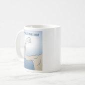 DER STÄRKSTE MANN, DEN ICH KENNE KAFFEETASSE (Vorderseite Links)