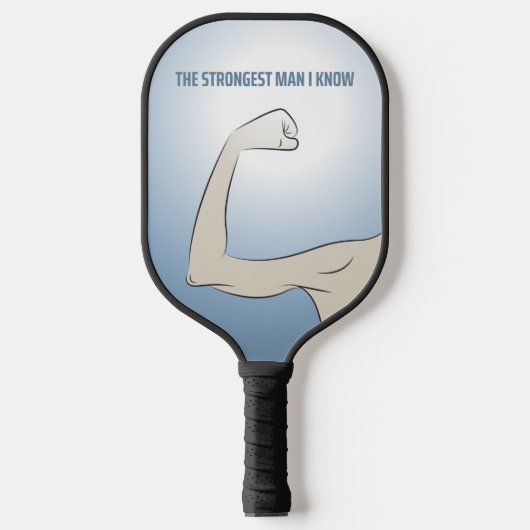DER STÄRKSTE MANN, DEN ICH KENNE PICKLEBALL SCHLÄGER (Vorderseite)