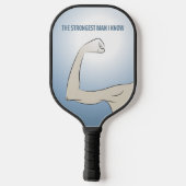 DER STÄRKSTE MANN, DEN ICH KENNE PICKLEBALL SCHLÄGER (Rückseite)