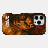 Der stärkste Mann der Welt iPhone Hülle (Rückseite (Horizontal))