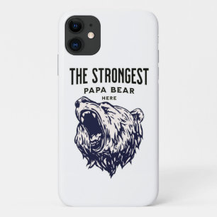 Der stärkste Papa-Bär, Vatertag personalisieren Case-Mate iPhone Hülle