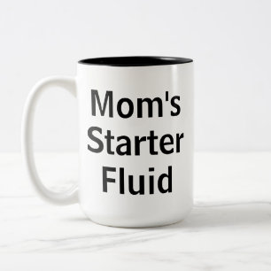Der Starter-der flüssige lustige Morgen-der Mutter Zweifarbige Tasse