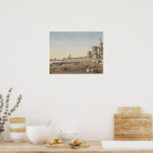 Der Staudamm über dem Nil, das Gebäude des Assuan Poster (Küche)