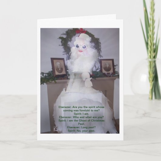 Der Steampunk Geist von Weihnachten vorüber (Vorderseite)