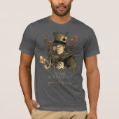 Der Steampunk wütende Hutmacher T-Shirt (Vorderseite)