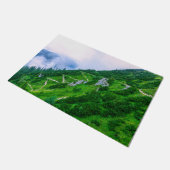 Der steile Weg auf dem Berg Fußmatte (Schrägansicht)