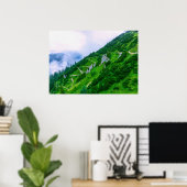 Der steile Weg auf dem Berg Poster (Heimbüro)
