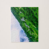 Der steile Weg auf dem Berg Puzzle (Vertikal)