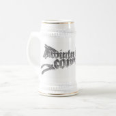 Der Stein der Hand Bierglas (Vorderseite Links)