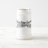 Der Stein der Hand Bierglas (Mittel)