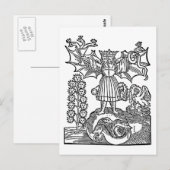 Der Stein der Weisen Postkarte (Vorne/Hinten)