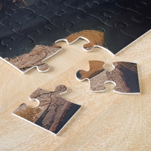 Der Stein geschnitzte Retter der Herr ist mein Ste Puzzle (Seite)