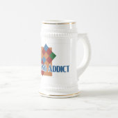 Der Stein Mahjong Süchtigen Bierglas (VorderseiteRechts)