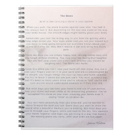 Der Stein Notizblock