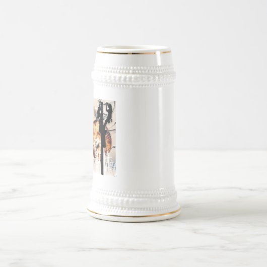 Der Stein-Tasse des Störungssuchers Bierglas (Mittel)