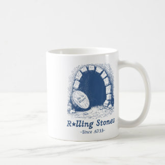Der Stein wurde weggeschleudert, er ist live Retro Kaffeetasse