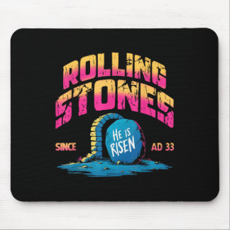 Der Stein wurde weggeschleudert, er ist live Retro Mousepad