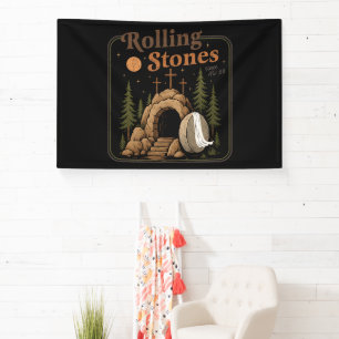 Der Stein wurde weggeworfen, um zu Ostern zu werde Banner