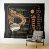 Der Stein wurde weggeworfen, um zu Ostern zu werde Wandteppich (Beispiel (Horizontal))