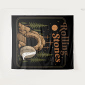 Der Stein wurde weggeworfen, um zu Ostern zu werde Wandteppich (Vorderseite (Horizontal))