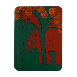 Der Steingott und sein Löwe 2010 Magnet
