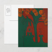 Der Steingott und sein Löwe 2010 Postkarte (Vorne/Hinten)