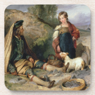 Der Steinunterbrecher und seine Tochter, 1830 Getränkeuntersetzer