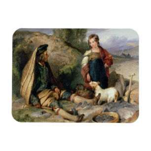 Der Steinunterbrecher und seine Tochter, 1830 Magnet
