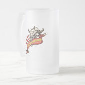 Der Stepdad-der Welt beststes der Mattglas Bierglas (Vorderseite Links)