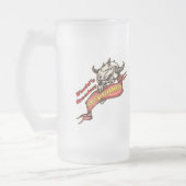 Der Stepdad-der Welt beststes der Mattglas Bierglas (Links)