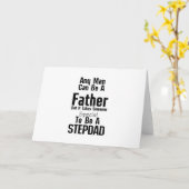 Der Stepdad-Geschenk-Väterstepdad-Großvater der Karte (Gelbe Blume)