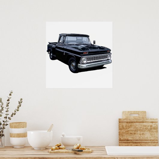 Der Stepside von 1963 Poster (Küche)