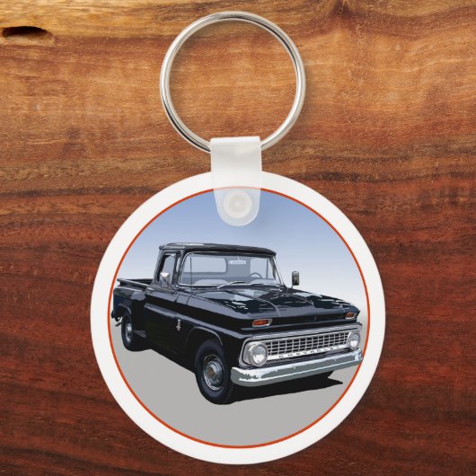 Der Stepside von 1963 Schlüsselanhänger (Vorderseite)