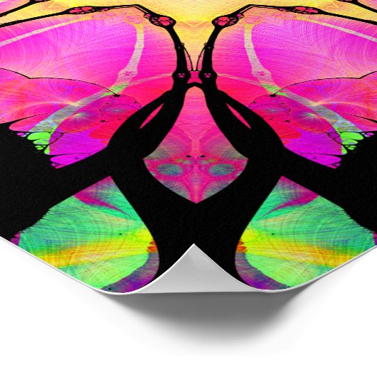 Der Stern (12" x 12") Art Print Poster (Ecke)