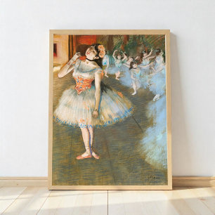 Der Stern, Degas Kunst Poster
