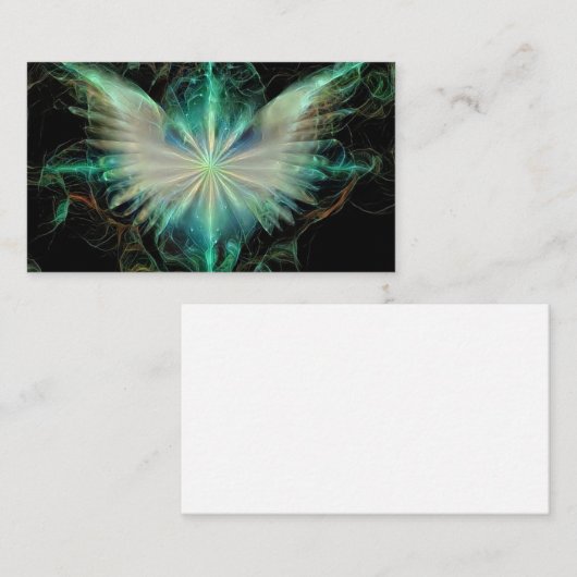 Der Stern des Engels Visitenkarte (Vorne/Hinten)