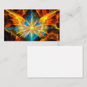 Der Stern des Engels Visitenkarte (Vorne/Hinten)