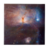 Der Stern des Flammen-Nebelfleck-NGC 2024, der Fliese (Vorderseite)