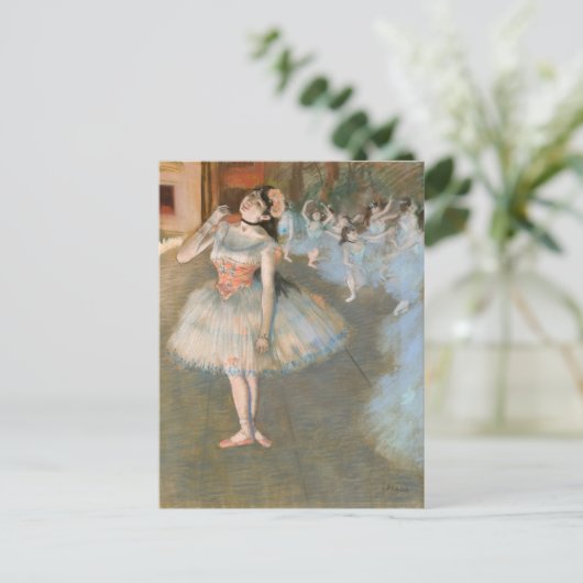 Der Stern | Edgar Degas Postkarte (Stehend Vorderseite)