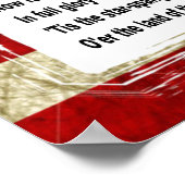 Der Stern knallte Banner-Poster Poster (Ecke)