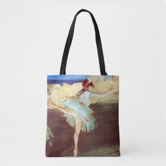 Der Stern: Tänzer auf Point von Degas Tasche (Vorderseite)