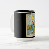 Der Stern Tarot Zweifarbige Tasse (Vorderseite Links)