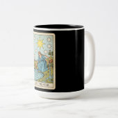 Der Stern Tarot Zweifarbige Tasse (VorderseiteRechts)