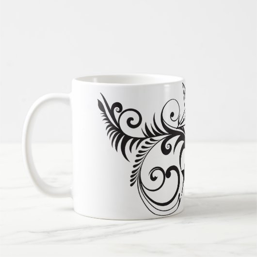 Der Stern und das Quadrat Kaffeetasse (Links)