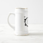 Der Stern von David - Bierglas (Links)