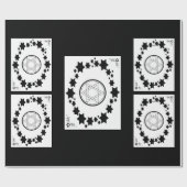 Der Stern von David - Geschenkpapier (Flach)